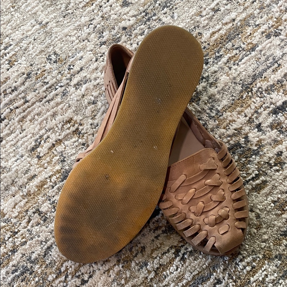 Nisolo Women's Leather Huarache Size 8 - Picture 4 of 5